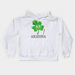 St Patrick's  Irish Shamrock arizona, Irish Gift for Wife Kids Hoodie